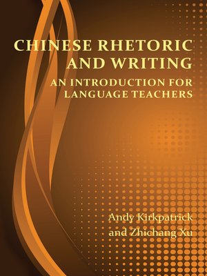 cover image of Chinese Rhetoric and Writing